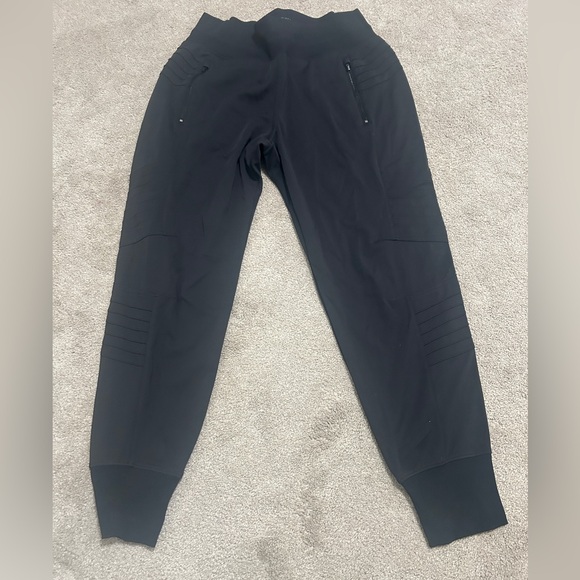 Athleta Women's Black Venice Moto Pants - Picture 4 of 5